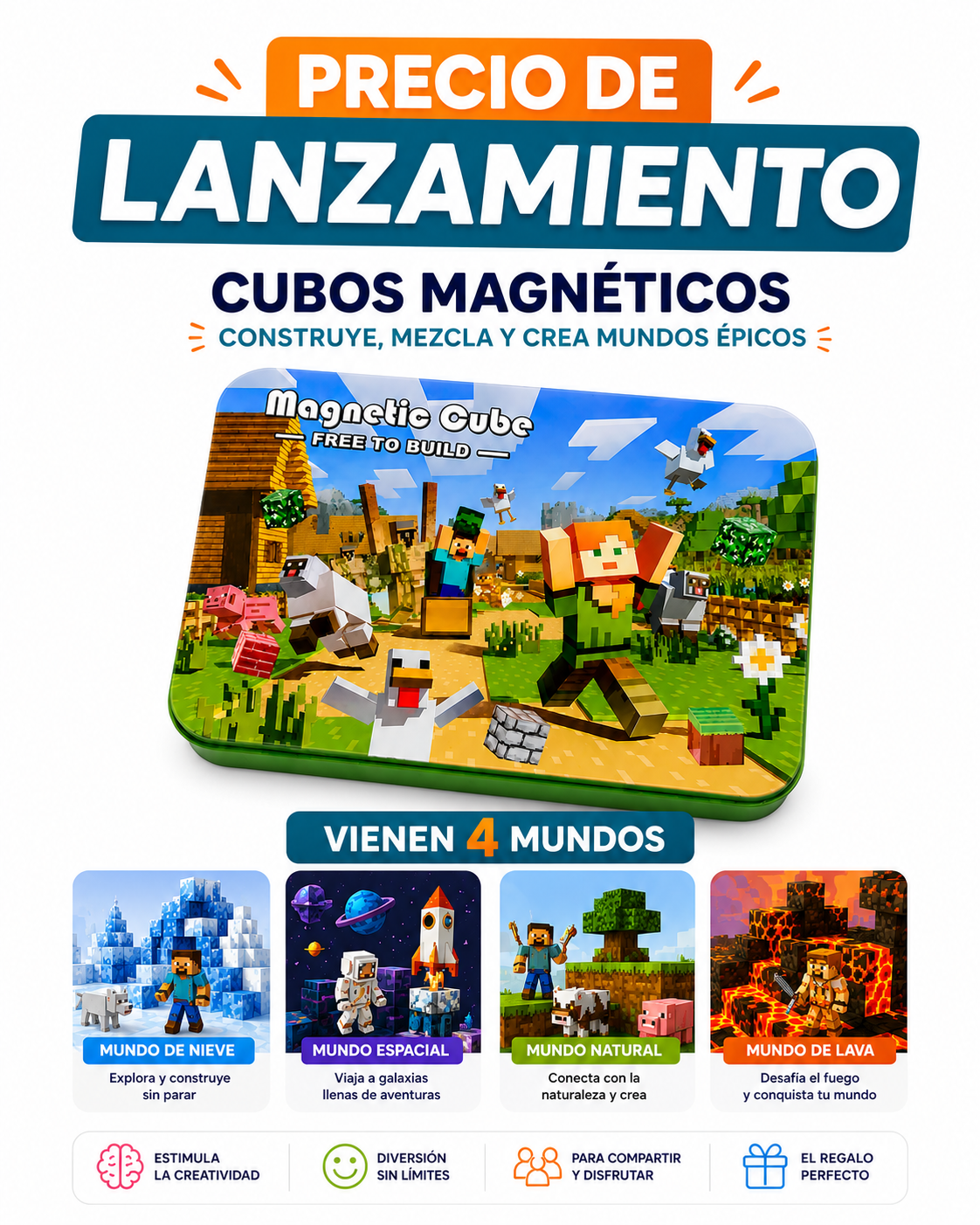 Minecraft Combo Magnetic