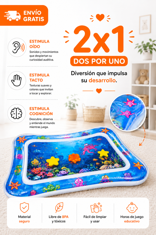 TAPETE SENSORIAL PARA NIÑOS