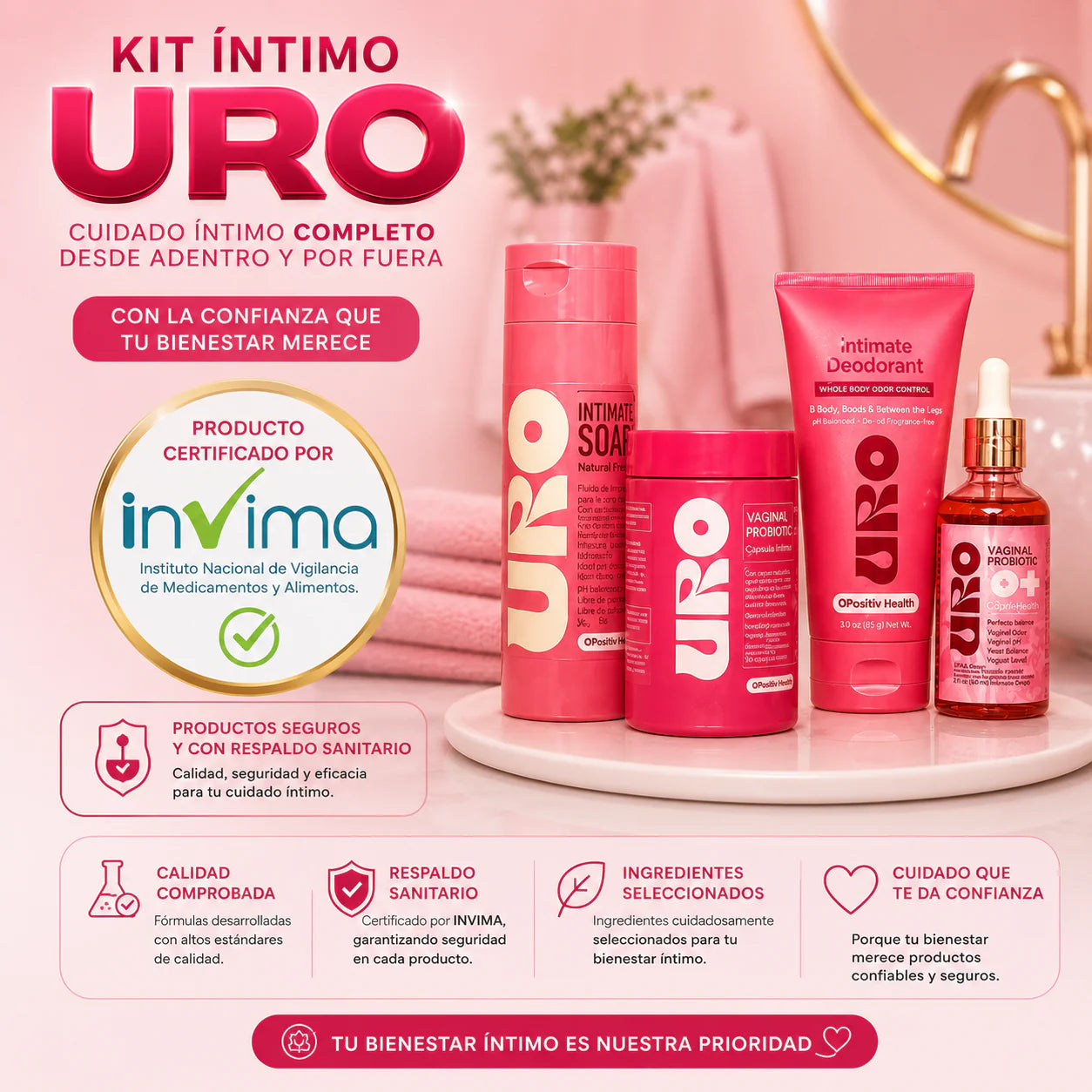 KIT  ÍNTIMO URO