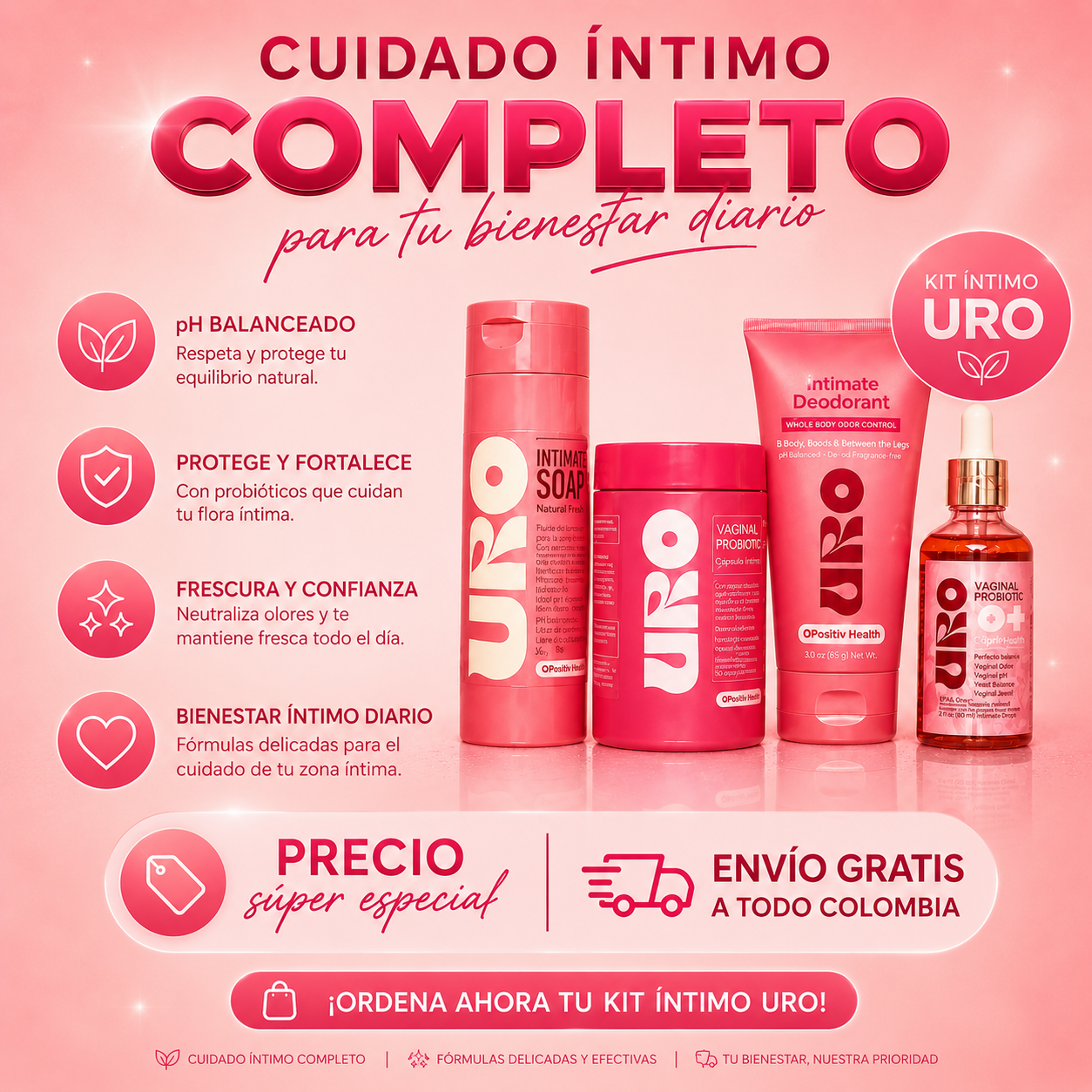 KIT  ÍNTIMO URO